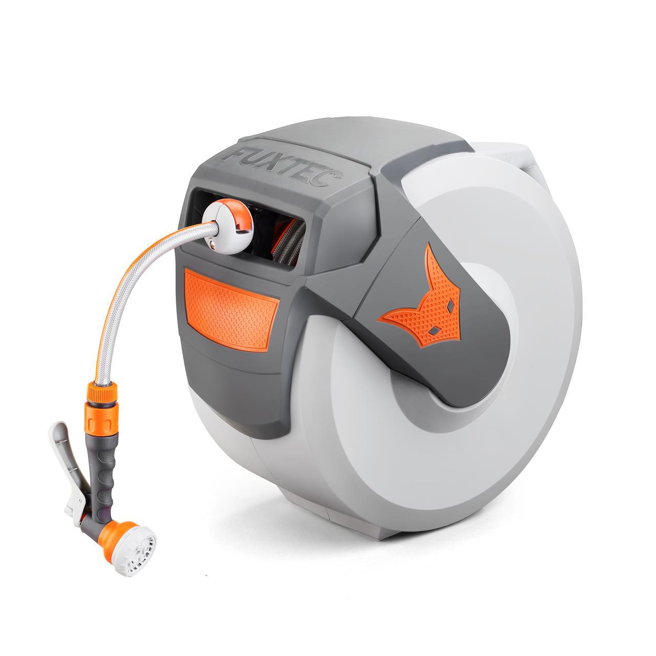 Изображение товара Катушка инерционная со шлангом FUXTEC FX-WSA30, 30м