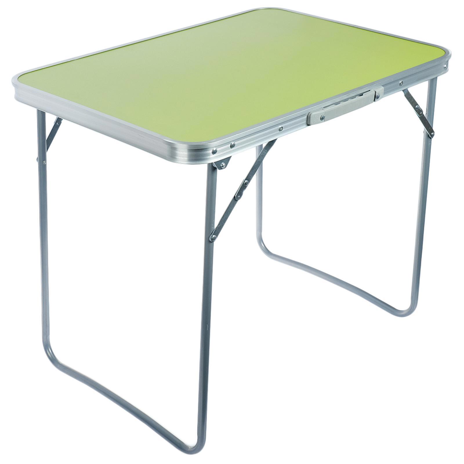 Изображение товара Туристический складной стол Maclay 70x60см из пластика зеленый