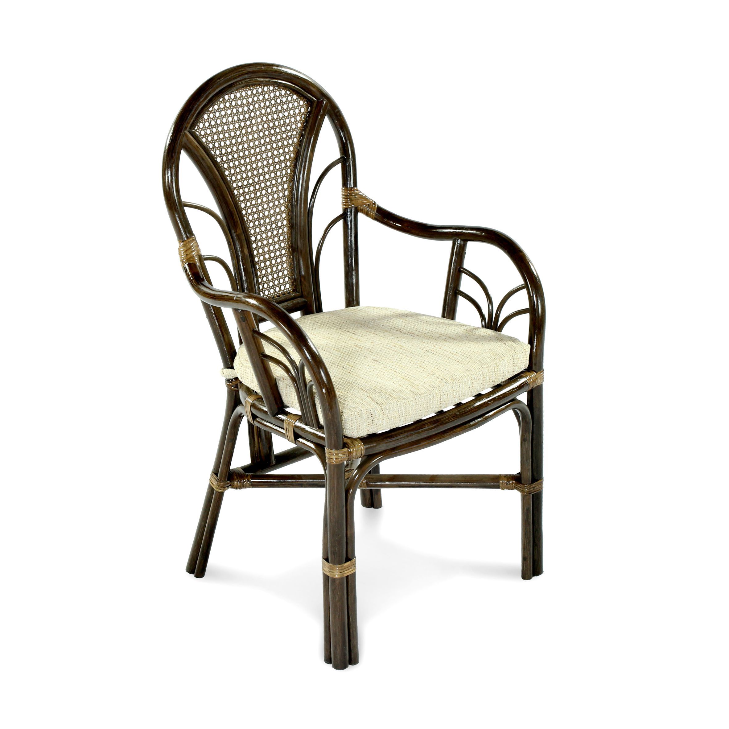 Изображение товара Кресло садовое из ротанга с подушками Экодизайн 90 кг серия Classic Rattan