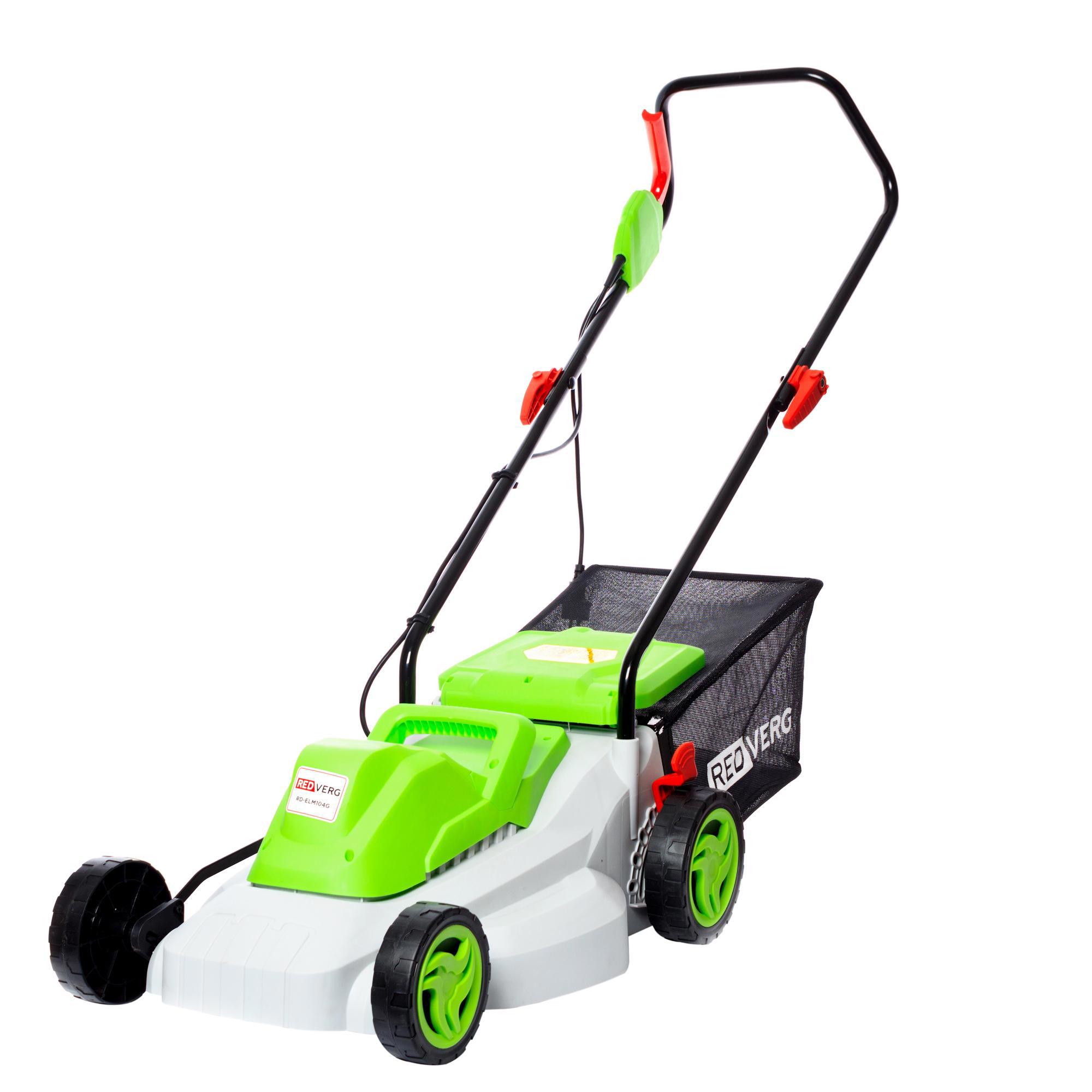 Изображение товара Газонокосилка электрическая RedVerg RD-ELM104G 1400 Вт 37 см