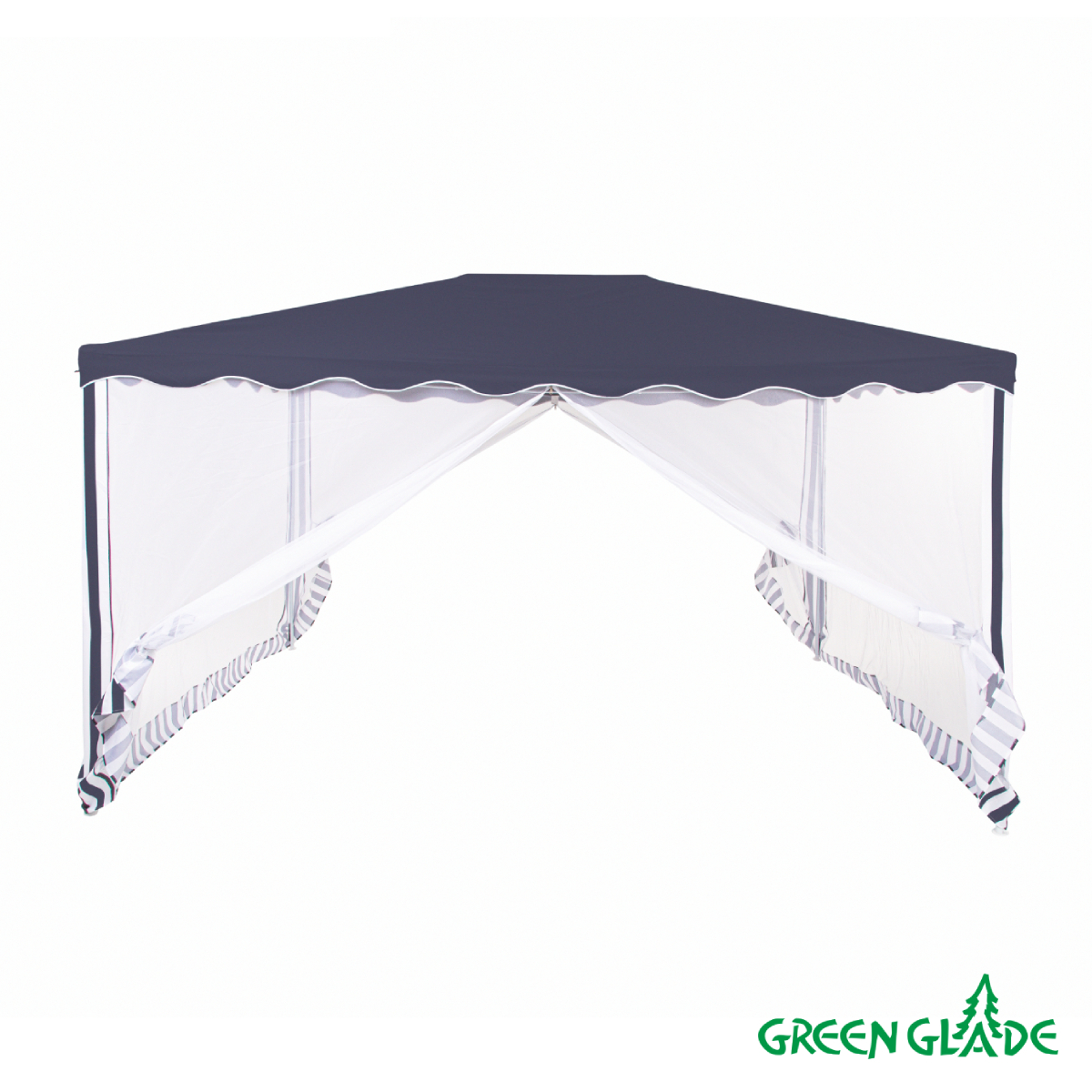 Изображение товара Тент садовый Green Glade 1038 синий 3х4х2,5 м