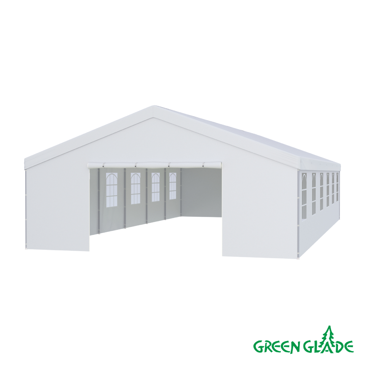 Изображение товара Тент садовый Green Glade 3020 (СР-020) 6x12x3.4м белый