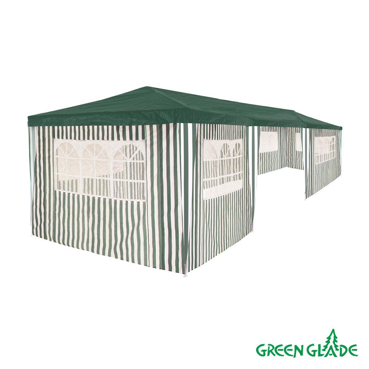 Изображение товара Тент садовый Green Glade 1070 9x3x2.5м зеленый