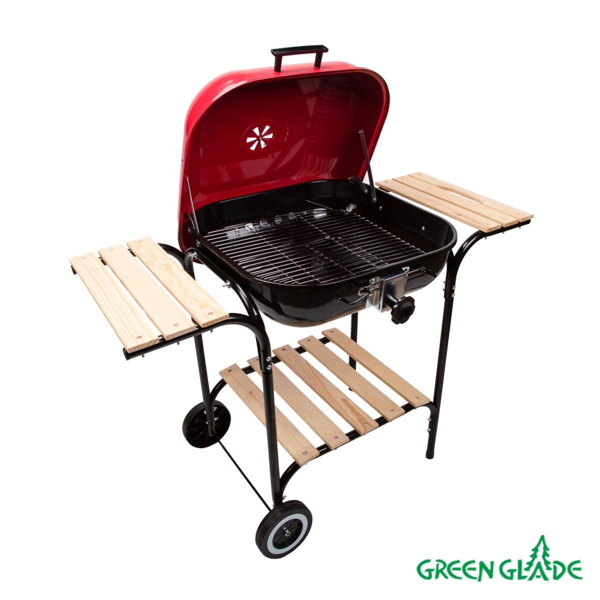 Изображение товара Гриль угольный Green Glade ASK21 101x62x94 см сталь