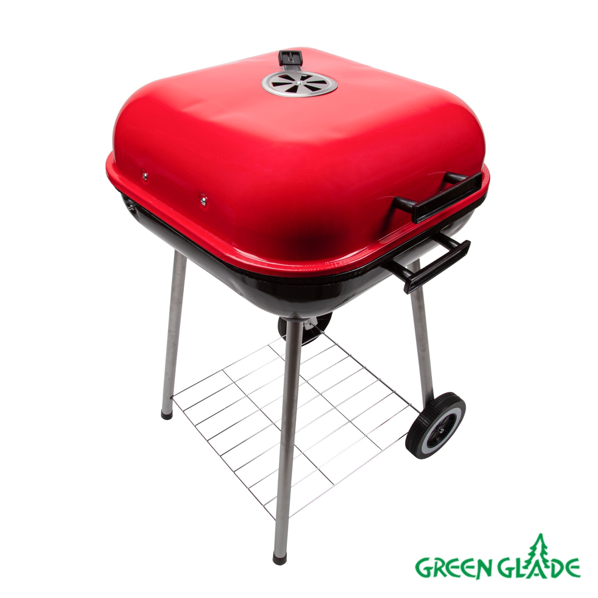 Изображение товара Гриль угольный Green Glade AHG18B 46x46x68 см сталь Изображение товара Гриль угольный Green Glade AHG18B 46x46x68 см сталь