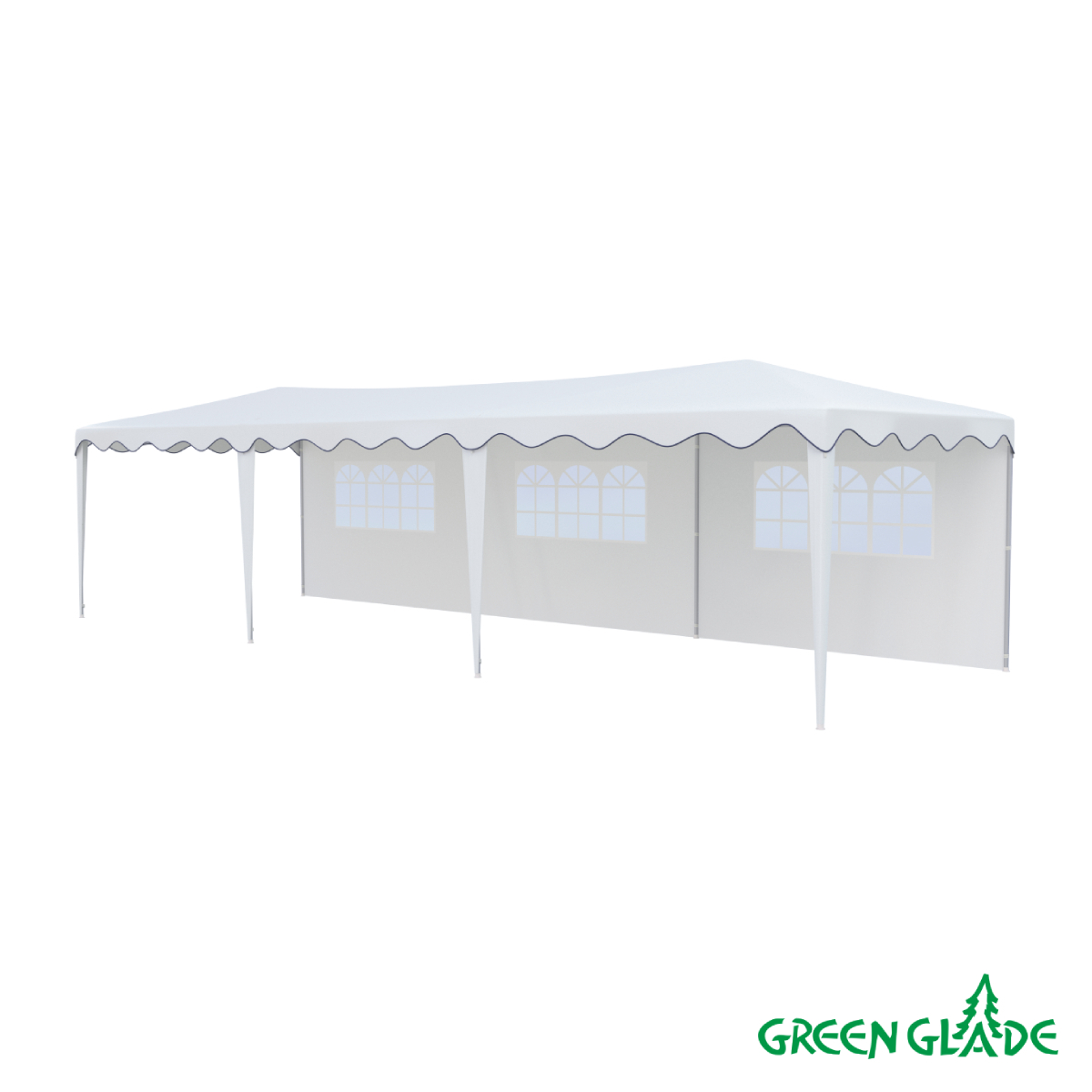 Изображение товара Палатка-шатер Green Glade 4.5x4.5m для дачи и пикника