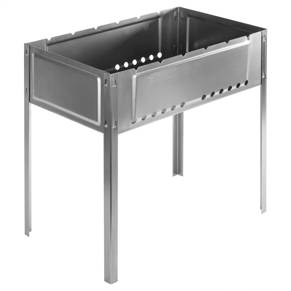 Изображение товара Мангал Palisad Camping 69547 с ребрами жесткости 500x300x500 мм