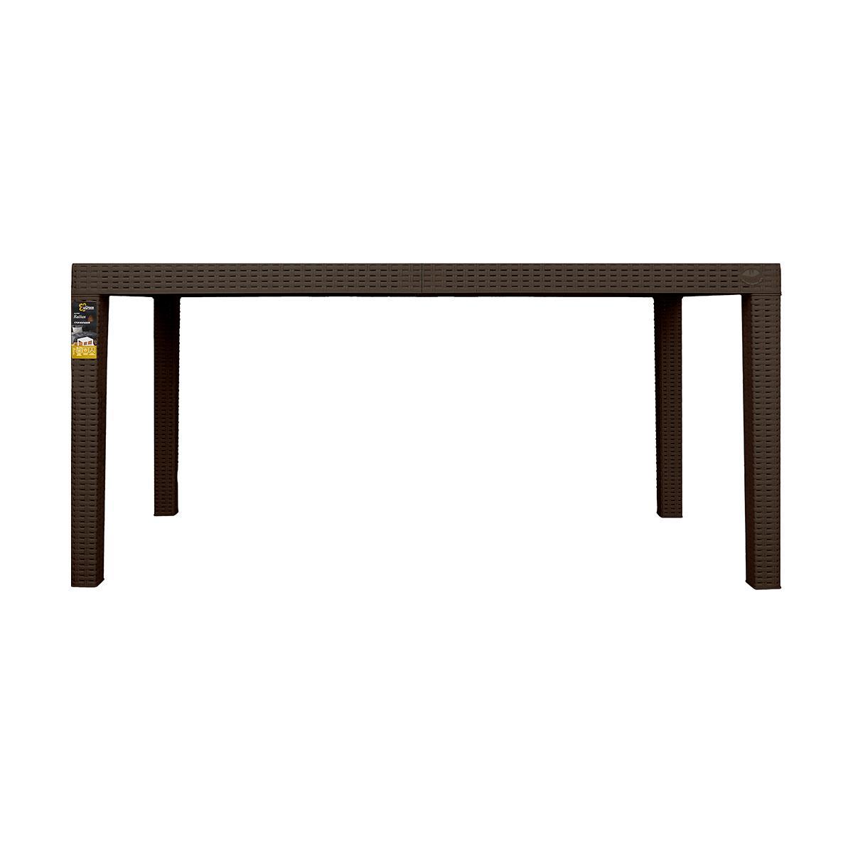 Изображение товара Стол пластик InGreen ING6184ГШК 70.1x153.2x78.9 см коричневый