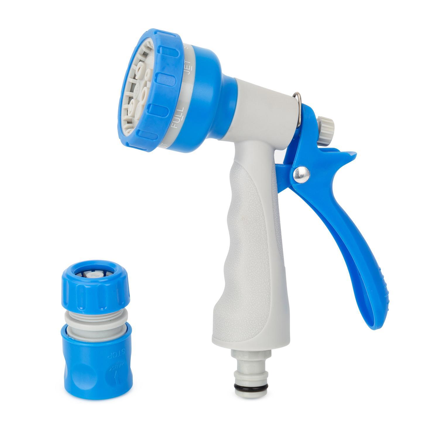 Изображение товара Пистолет для полива Frut 402150 7 режимов и коннектор 1/2
