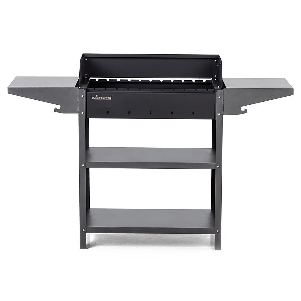 Изображение товара Мангал Gratar Professional Standart Grill 85x158x104 см сталь Изображение товара Мангал Gratar Professional Standart Grill 85x158x104 см сталь