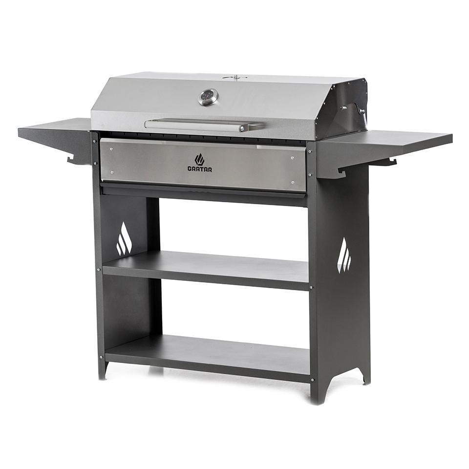 Изображение товара Мангал Gratar Professional Optima BBQn 85x158x111 см сталь Изображение товара Мангал Gratar Professional Optima BBQn 85x158x111 см сталь