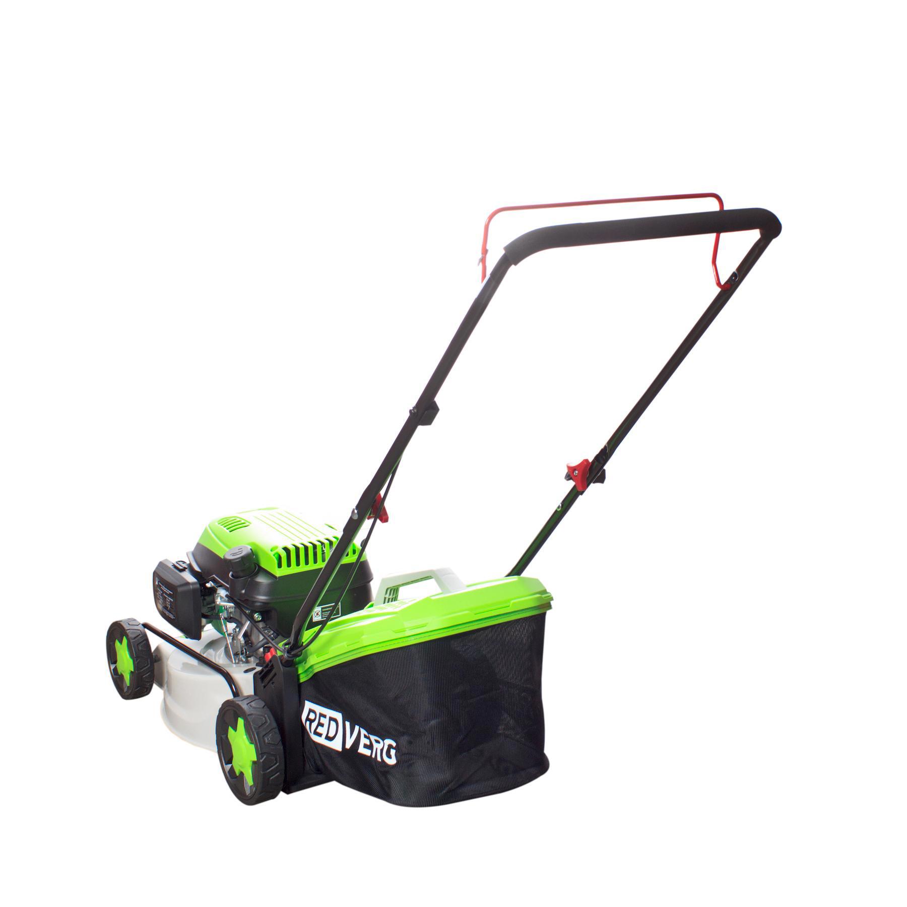 Изображение товара Газонокосилка бензиновая несамоходная RedVerg RD-GLM42 3.5 л.с. 42 см