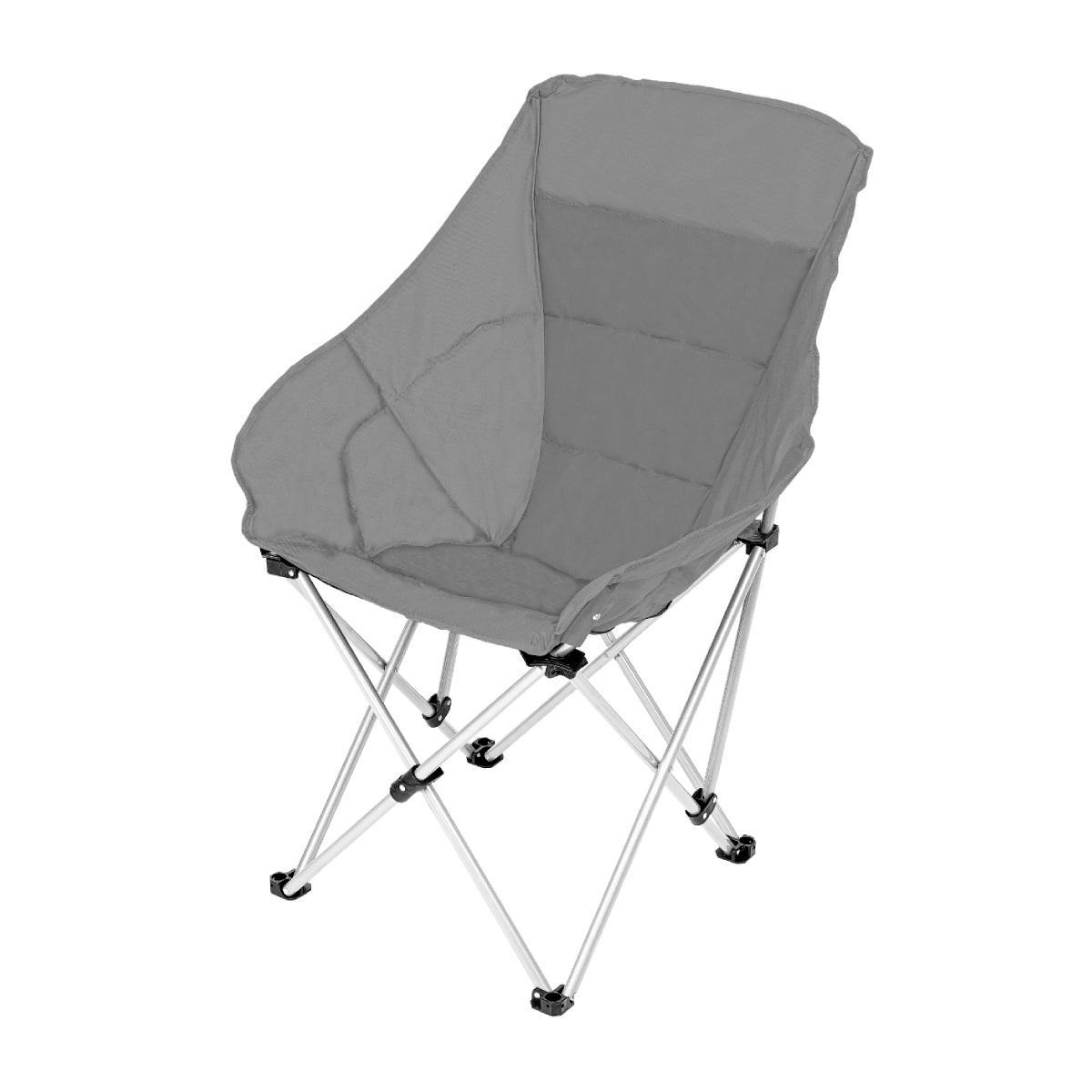 Изображение товара Кресло садовое складное Green Glade M2309 54x75x100 см серо-черное