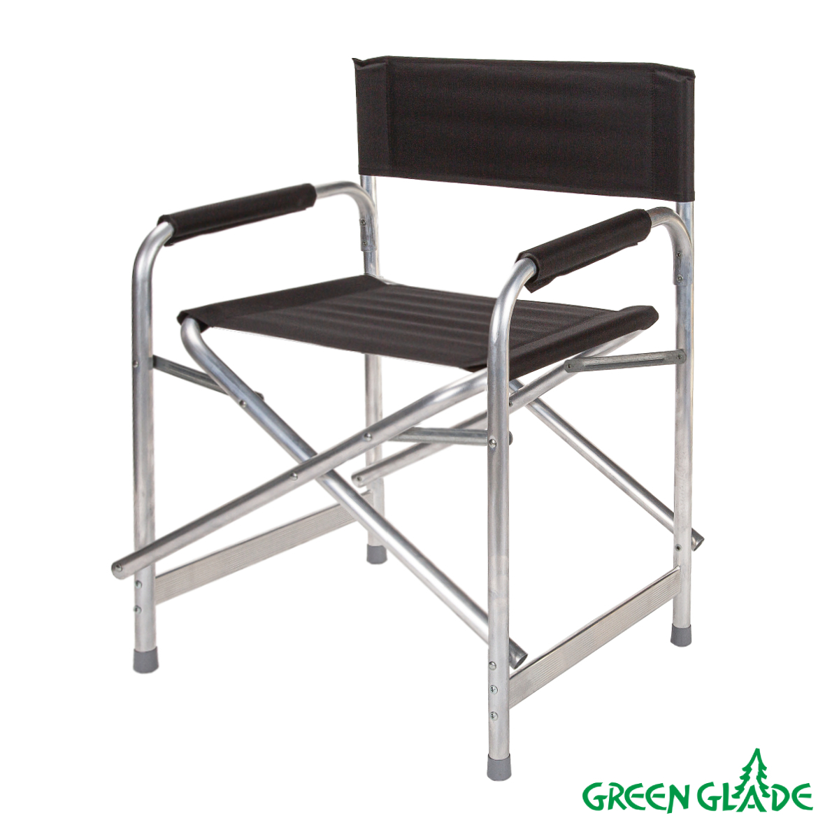 Изображение товара Садовое кресло складное Green Glade Р120 черное ПВХ