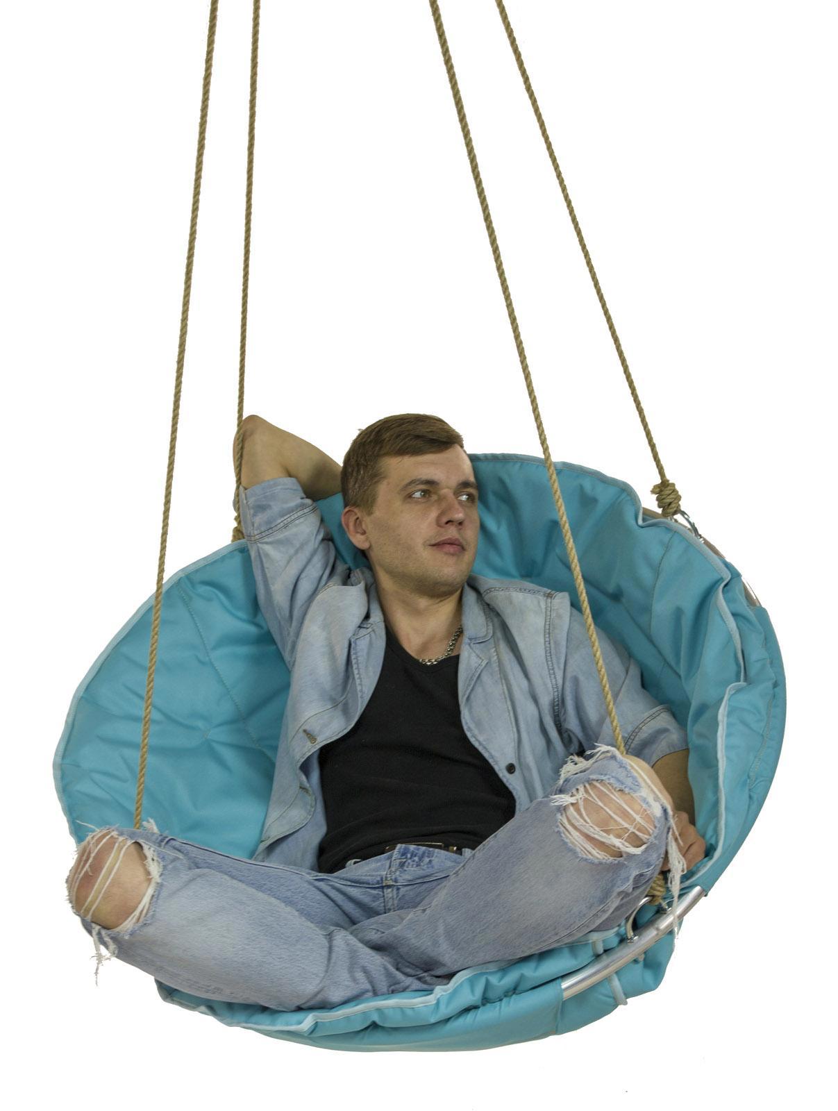 Изображение товара Подвесное кресло Snow Show TP90045 гамак бирюзовое 90 см