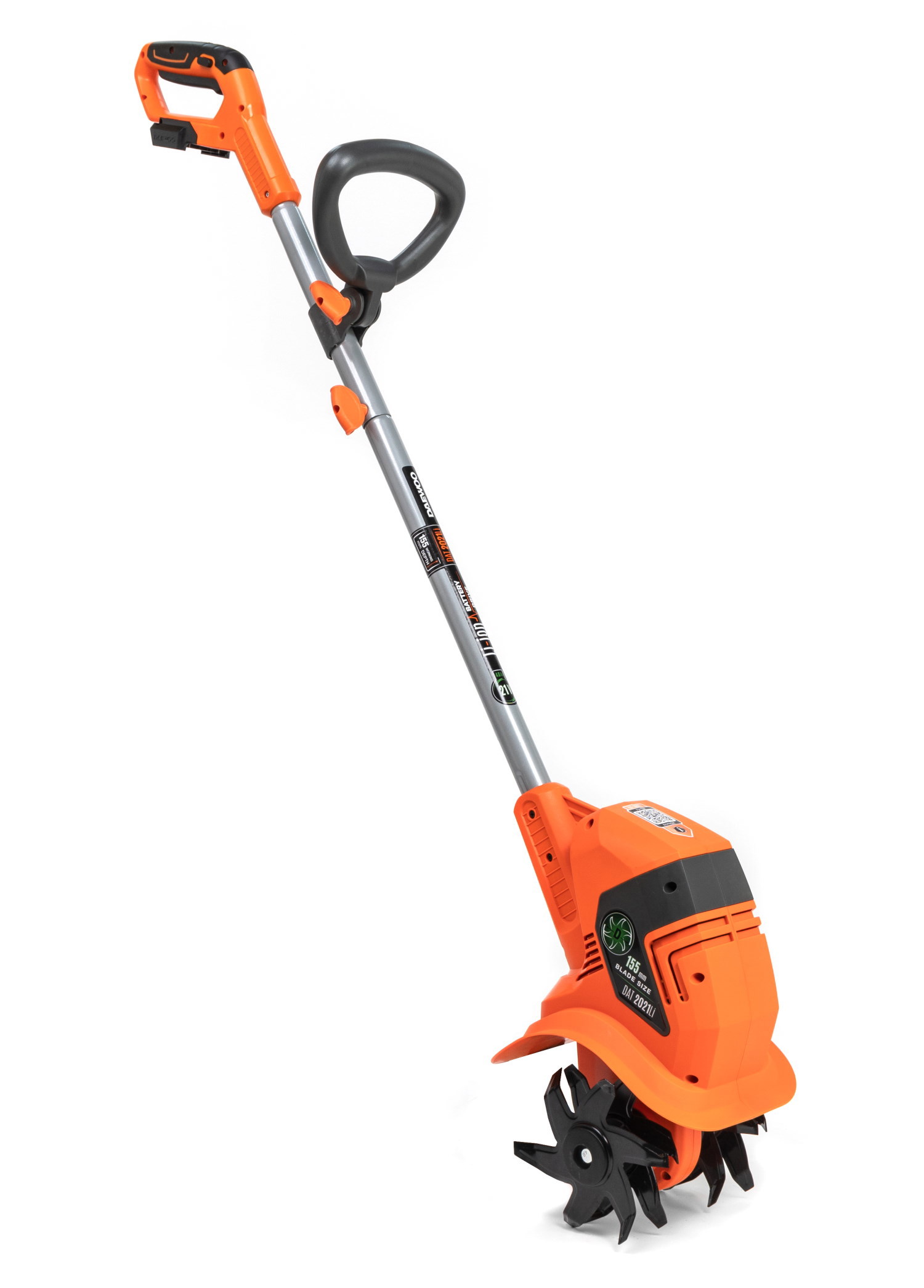 Изображение товара Аккумуляторный культиватор DAEWOO DAT 2021Li SET 400 Вт для огорода теплицы и дачи