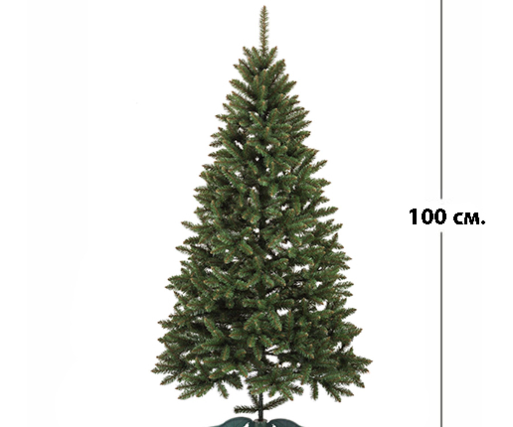 Изображение товара Искусственная елка Анастасия 100 см ПВХ разборная с подставкой Россия