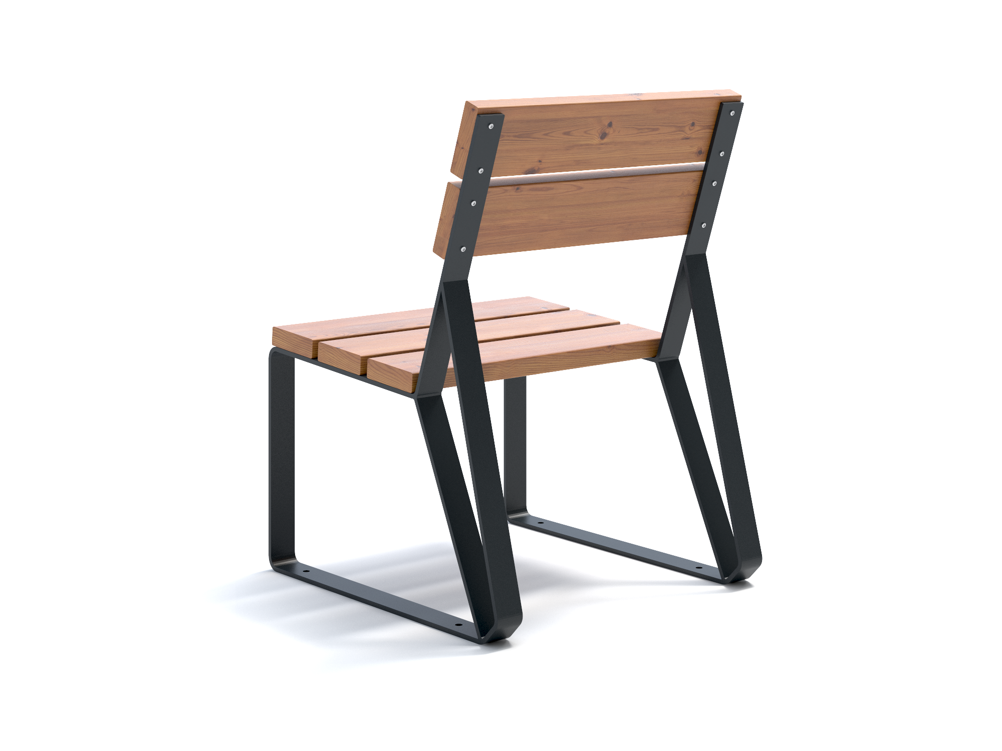 Изображение товара Кресло садово-парковая Mirozdanie PT0580 Park 580 термососна графит