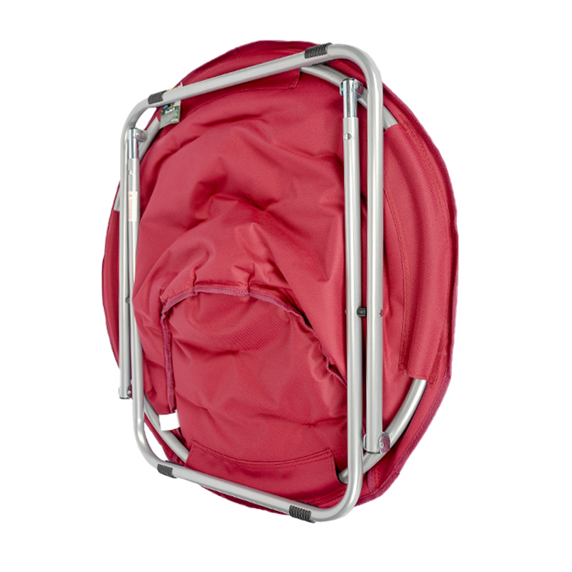 Изображение товара Кресло садовое складное Твой пикник П3991 Фиеста 80 см x 78 см красное метал