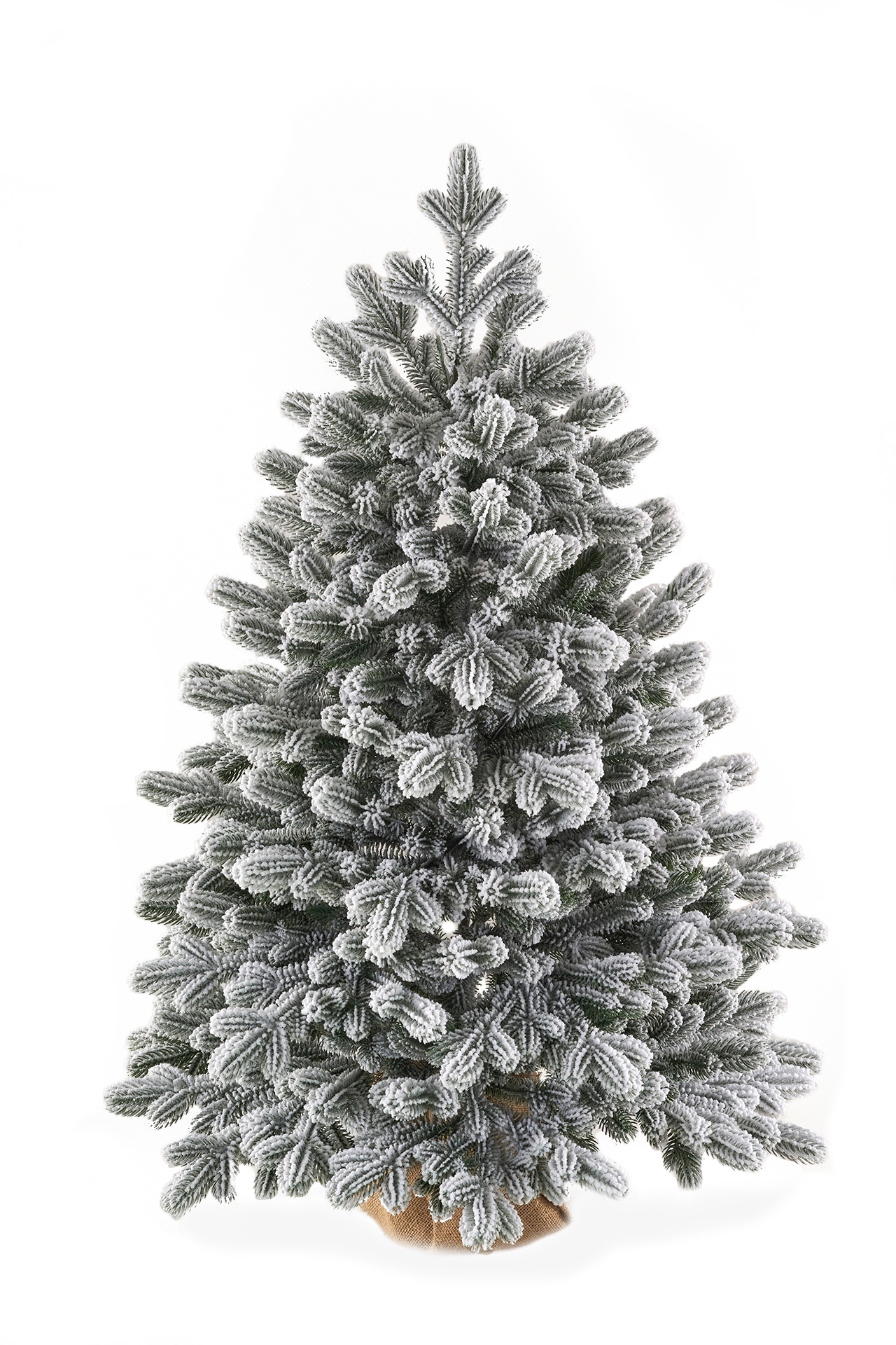 Изображение товара Ель новогодняя искусственная Max Christmas Визз 09 90 см белая заснеженная