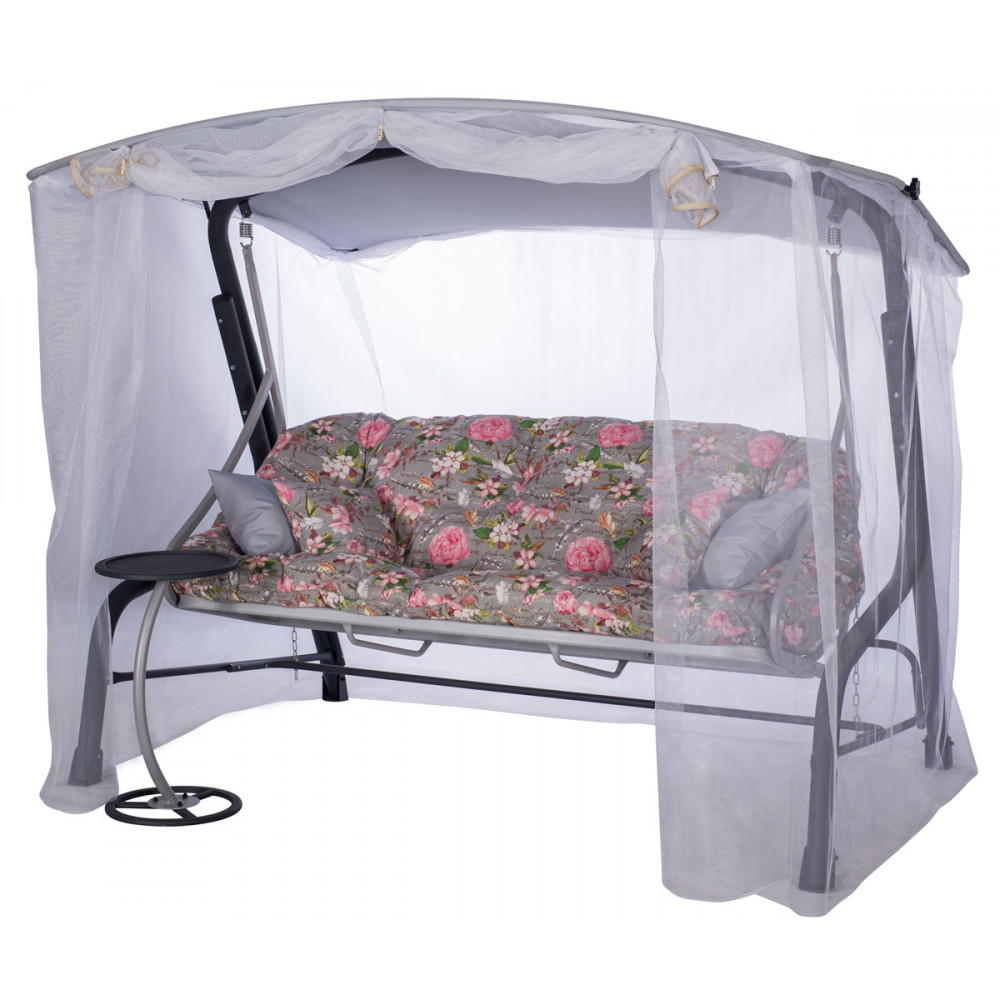 Изображение товара Качели садовые Удачная мебель A50A.606 Версаль 4 до 450 кг графит