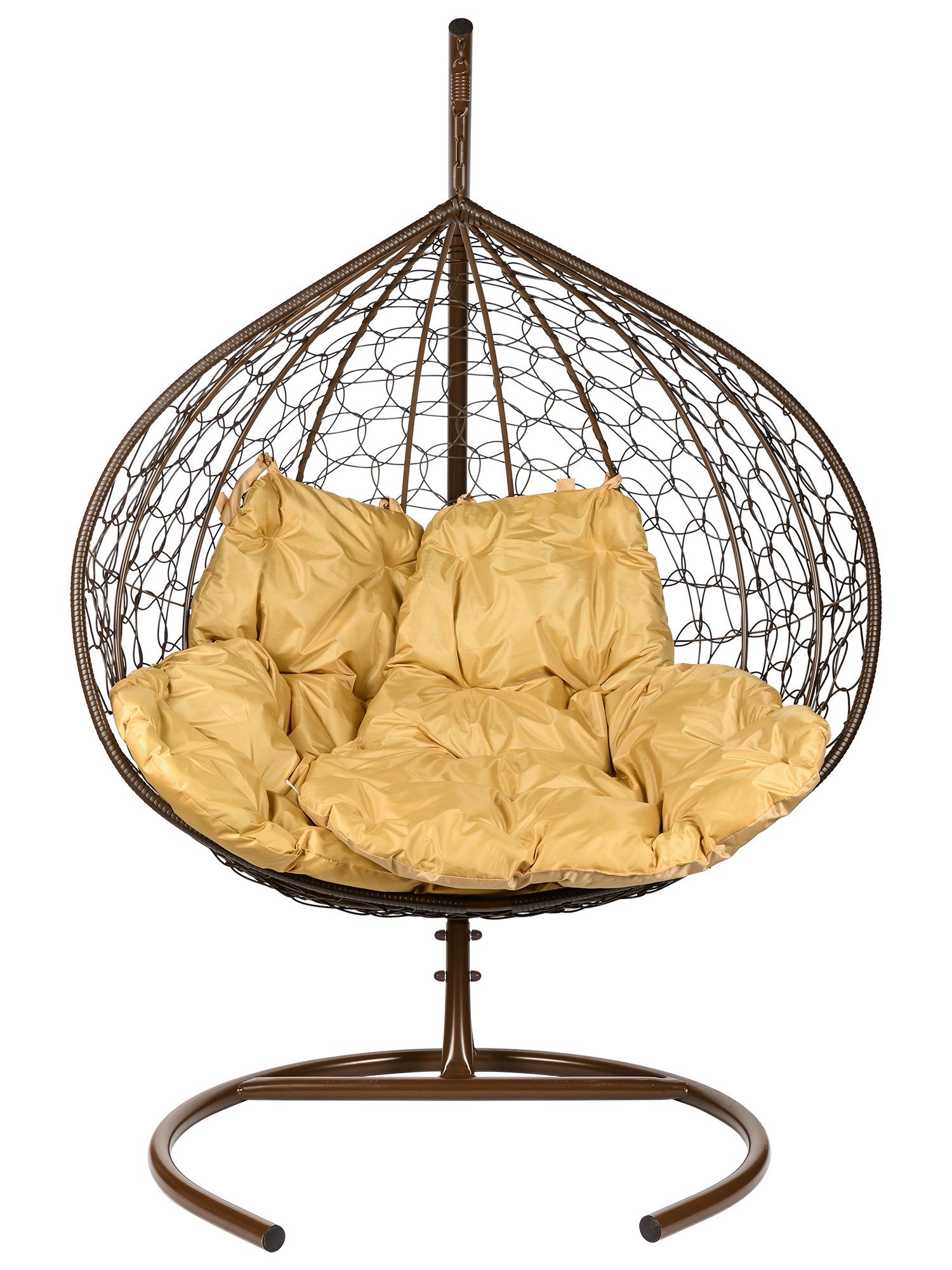 Изображение товара Кресло подвесное Bigarden RF-02-5 promo 2 до 180 кг коричневый