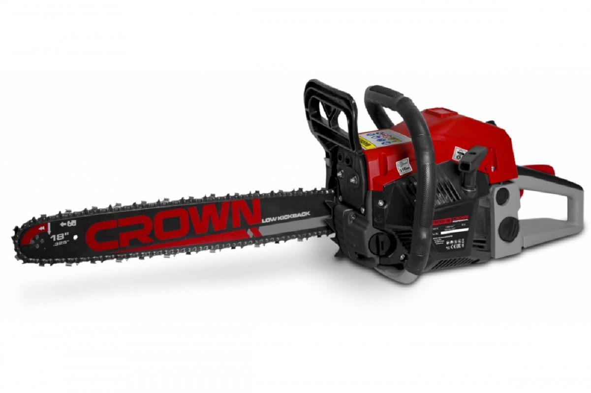 Изображение товара Бензопила Crown Ct20101-18 2.45 л.с. шина 45 см