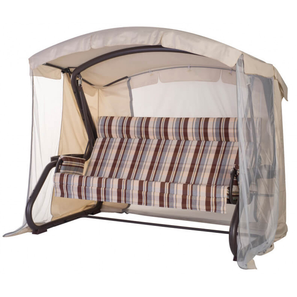 Изображение товара Качели садовые Толедо 4-х местные до 350 кг премиум стиль и комфорт