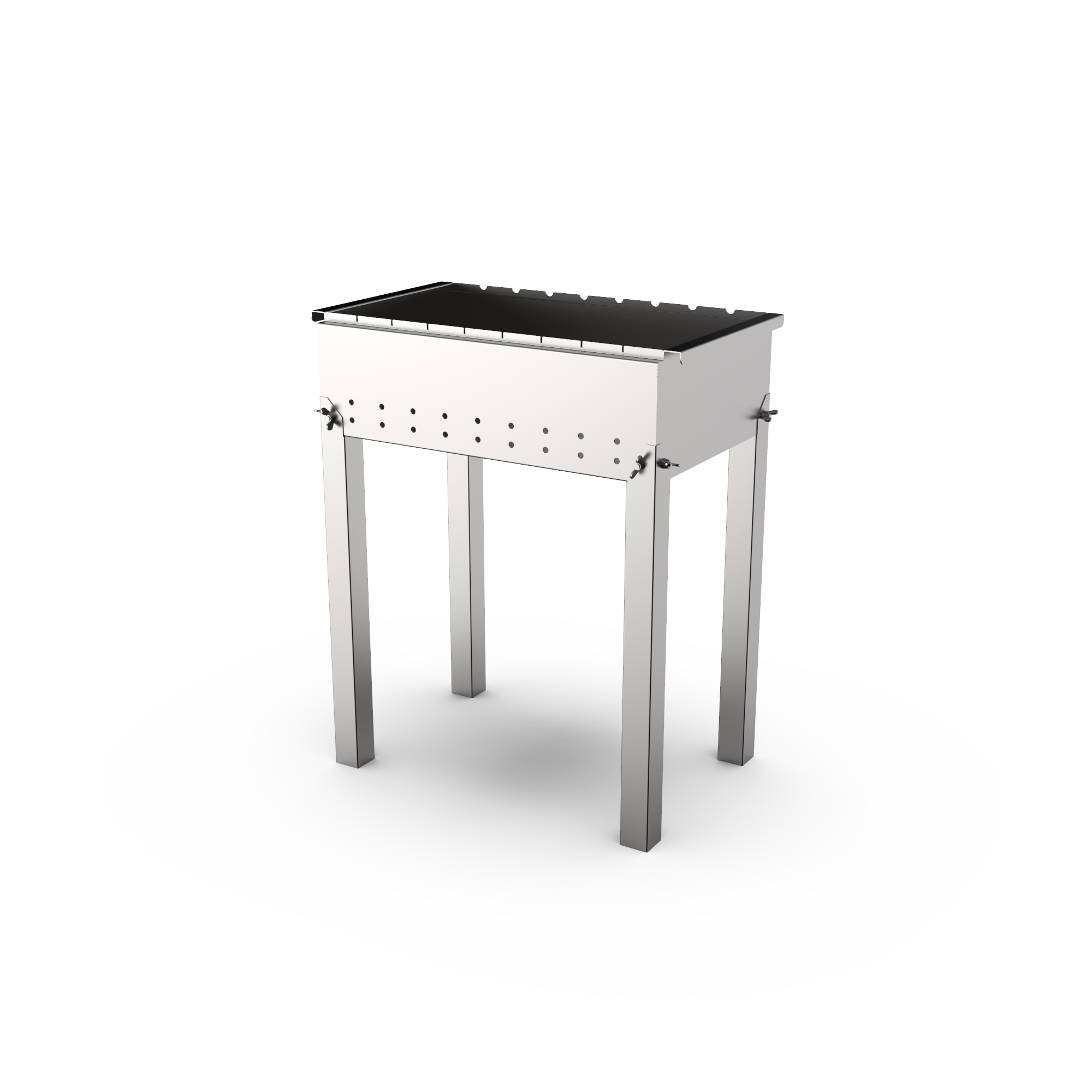 Изображение товара Мангал стационарный Grillux Family grill сталь 20x41 см Изображение товара Мангал стационарный Grillux Family grill сталь 20x41 см