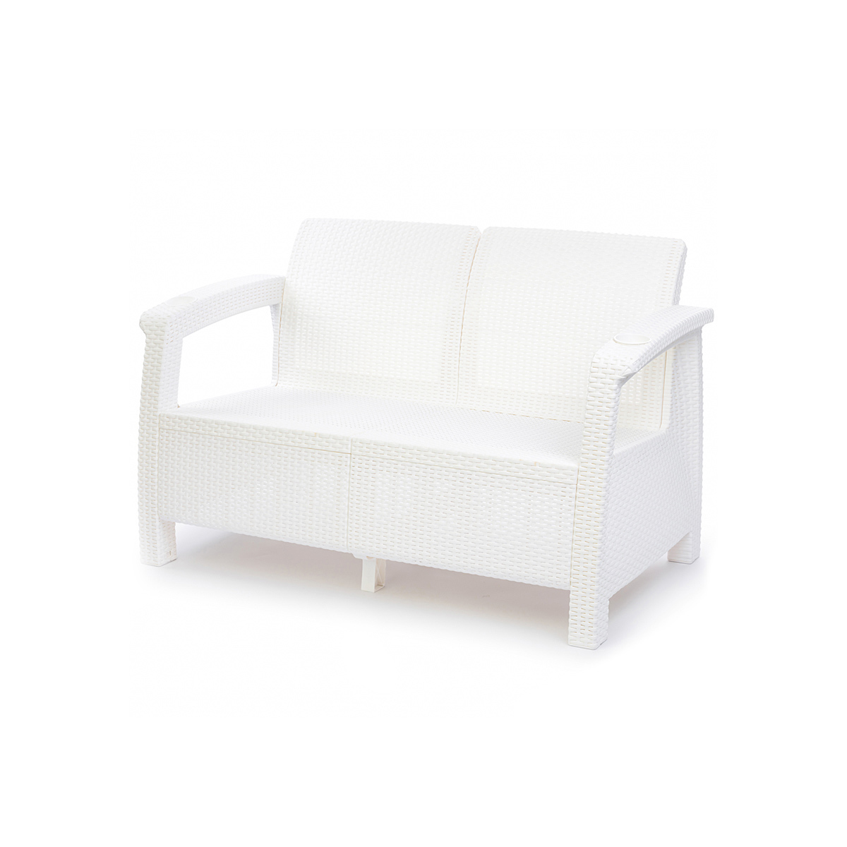 Изображение товара Диван садовый Альтернатива 230148 белый для улицы и интерьера