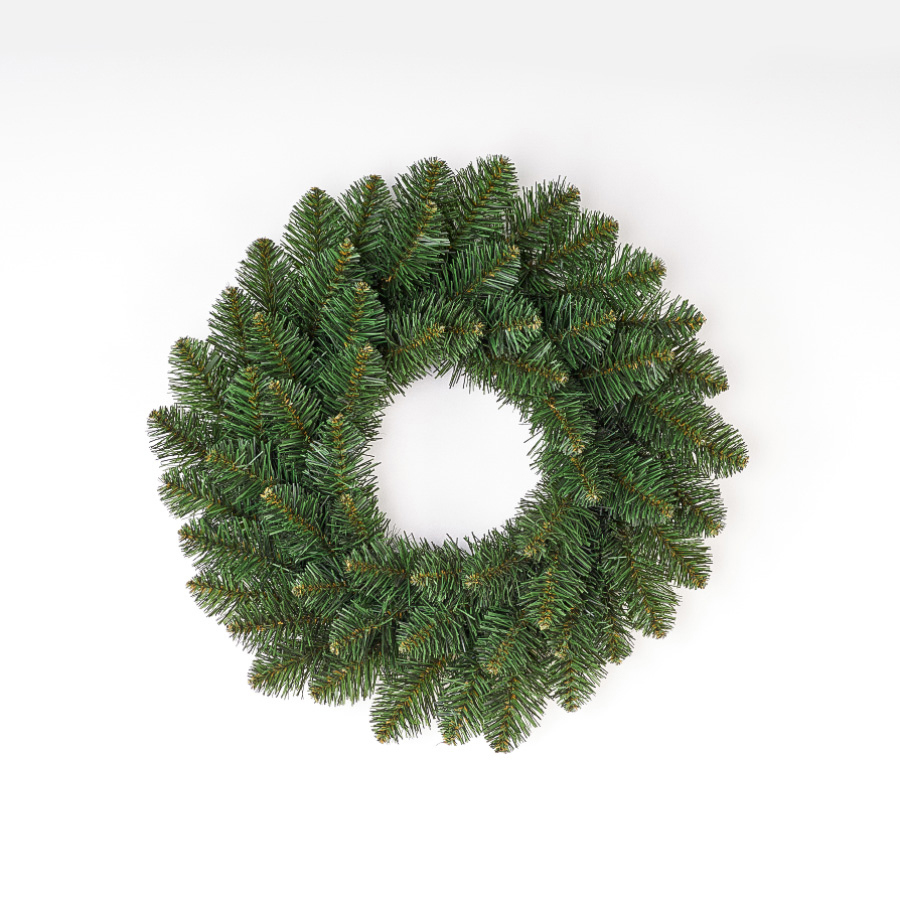 Изображение товара Рождественский венок Max Christmas ВБК 50 диаметром 50 см с декором