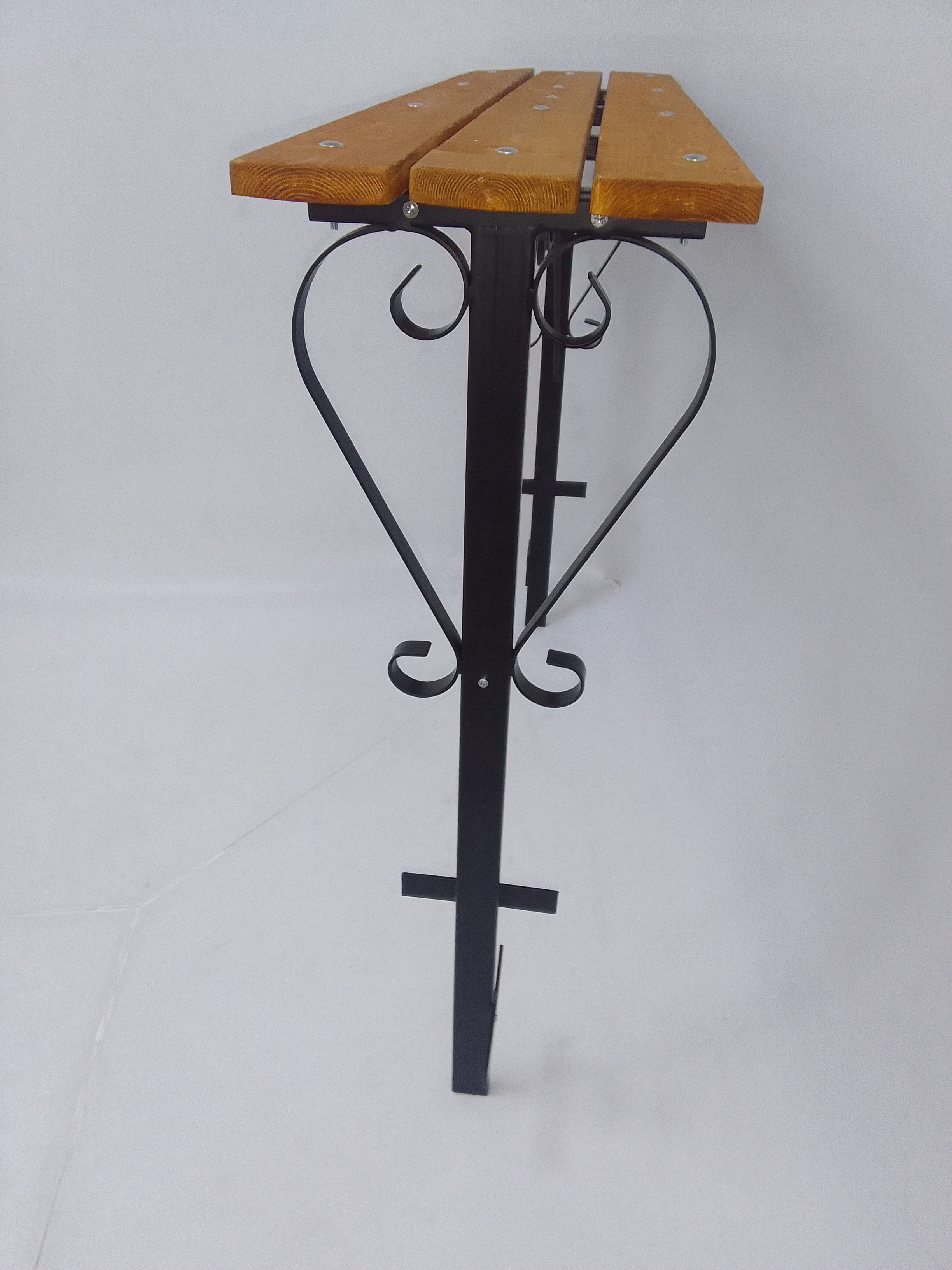 Изображение товара Скамья садовая Подъем Л0033 Французская лоза 30x30x65 см коричневая