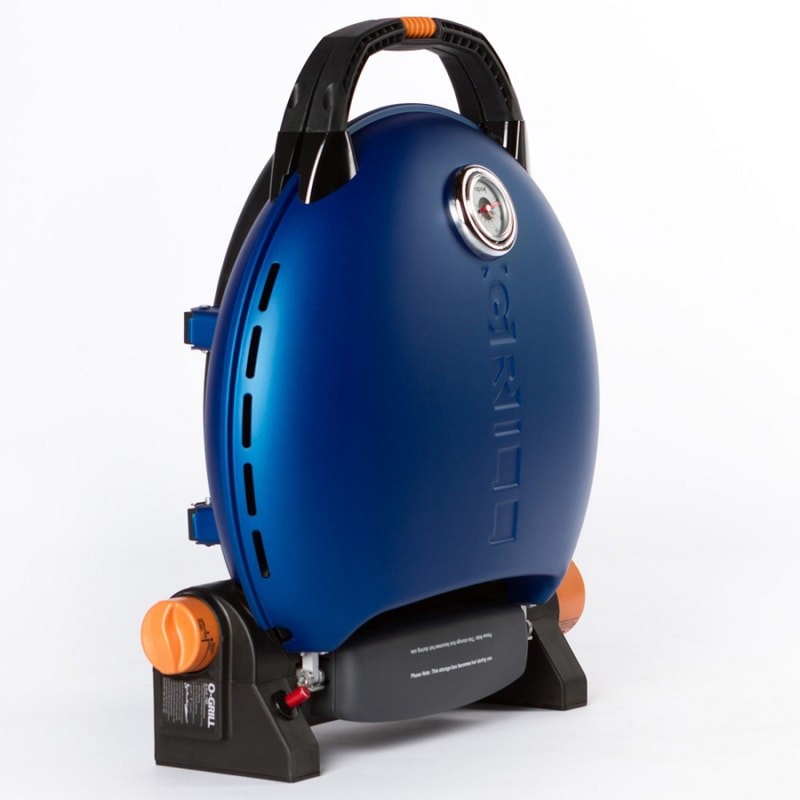 Изображение товара Газовый гриль O-GRILL 700T Blue с чугунной решеткой и термометром Изображение товара Газовый гриль O-GRILL 700T Blue с чугунной решеткой и термометром