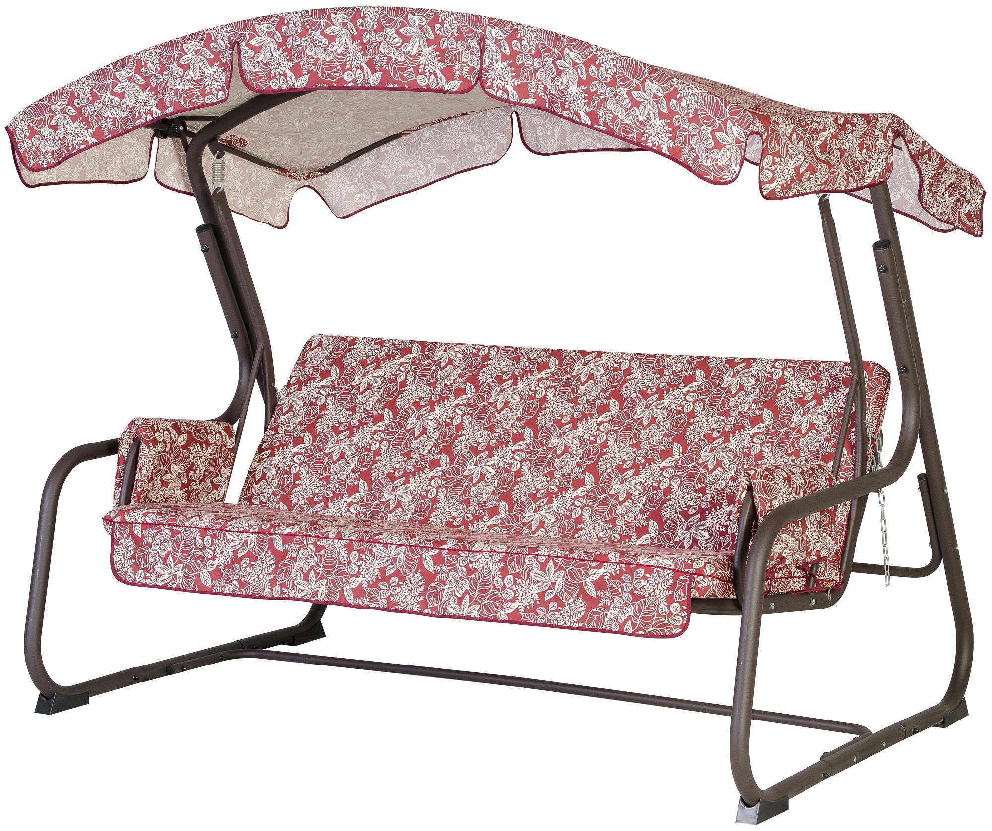 Изображение товара Качели садовые Удачная мебель A45C.520 Мальта 3-х местные до 300 кг разноцветный