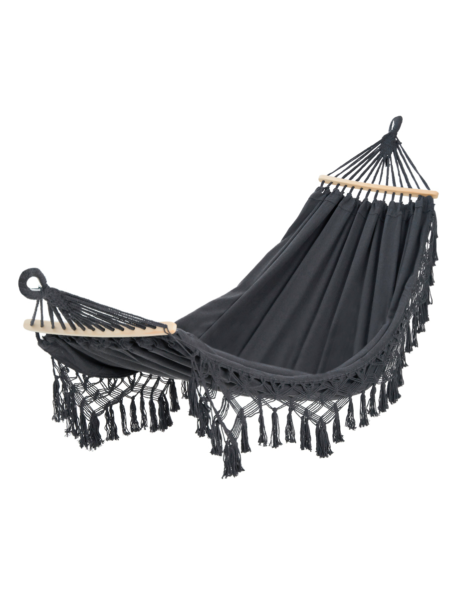 Изображение товара Гамак Karpee Home KH8316 200x150 см серый для отдыха на природе