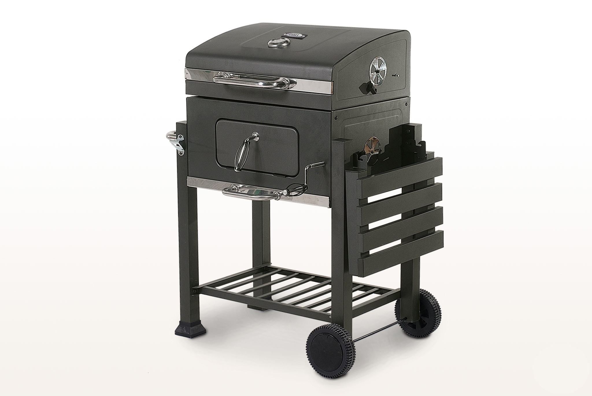 Изображение товара Угольный гриль START GRILL LOCKER SG4524 с термостатом и складывающимся столиком Изображение товара Угольный гриль START GRILL LOCKER SG4524 с термостатом и складывающимся столиком