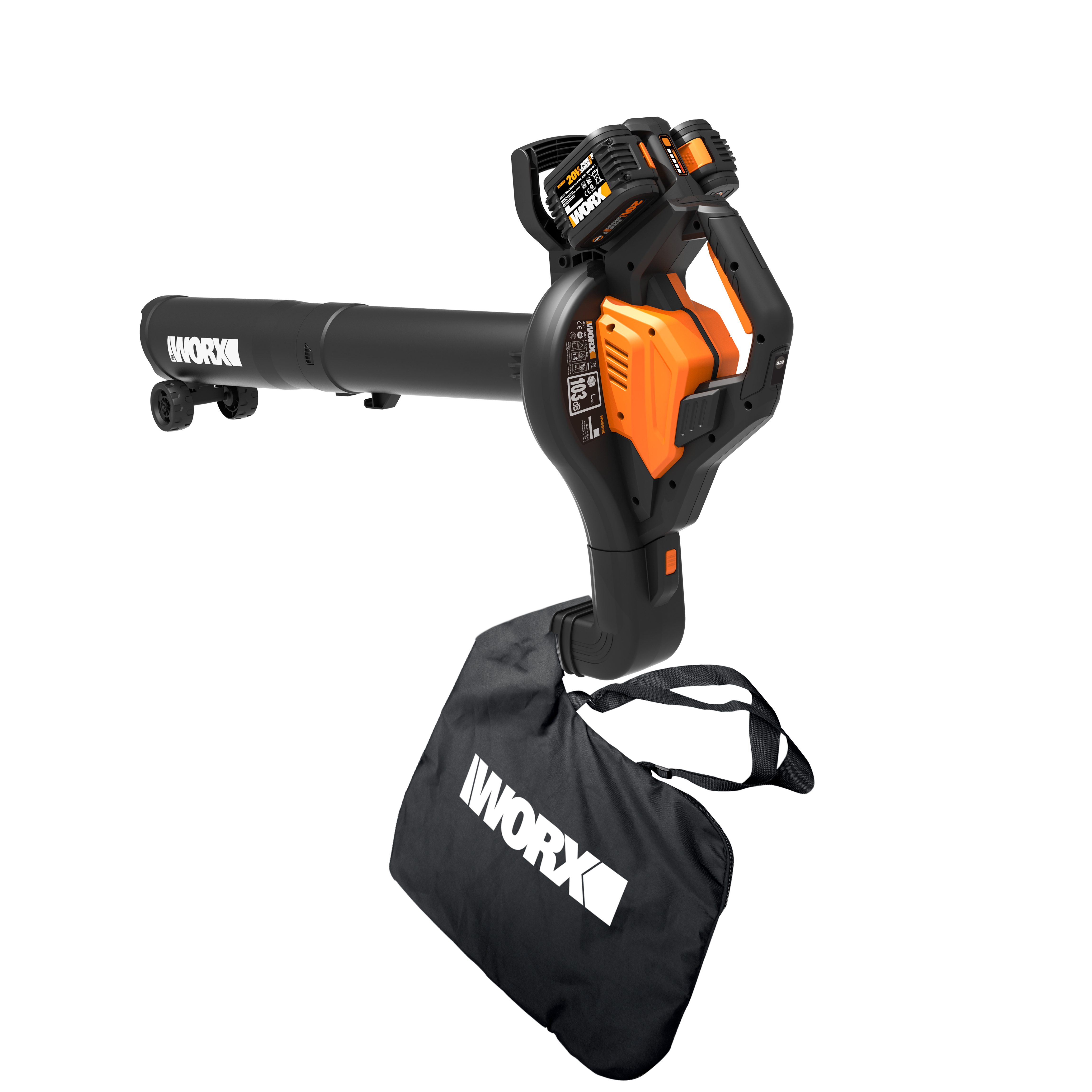 Изображение товара Пылесос-воздуходувка электрическая Worx WG583E 40 В