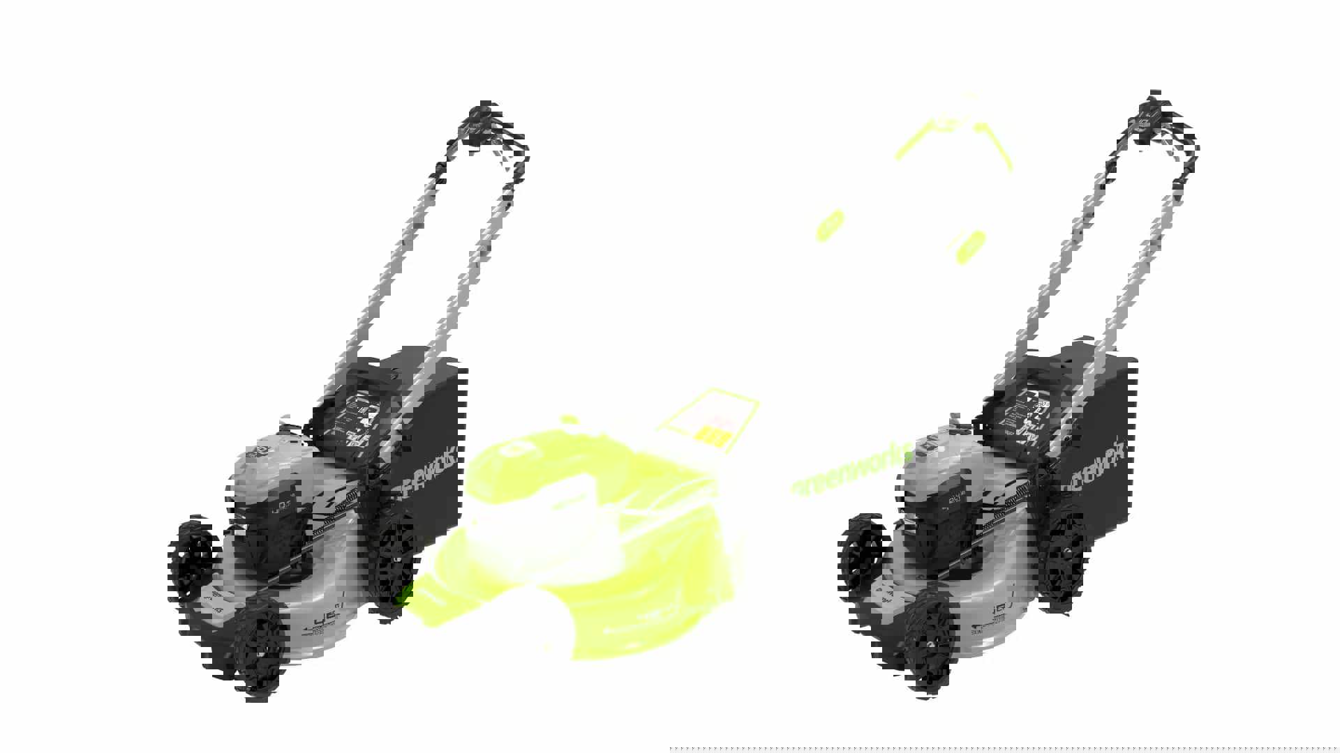 Изображение товара Аккумуляторная газонокосилка Greenworks 48 см 40В модель 2517407