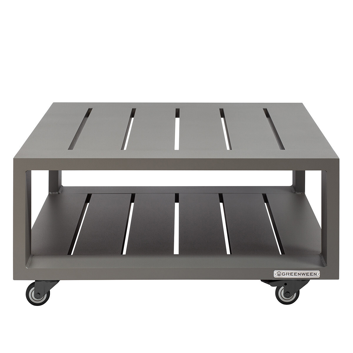 Изображение товара Журнальный столик KORFU из алюминия 65 см x 80 см x 32 см