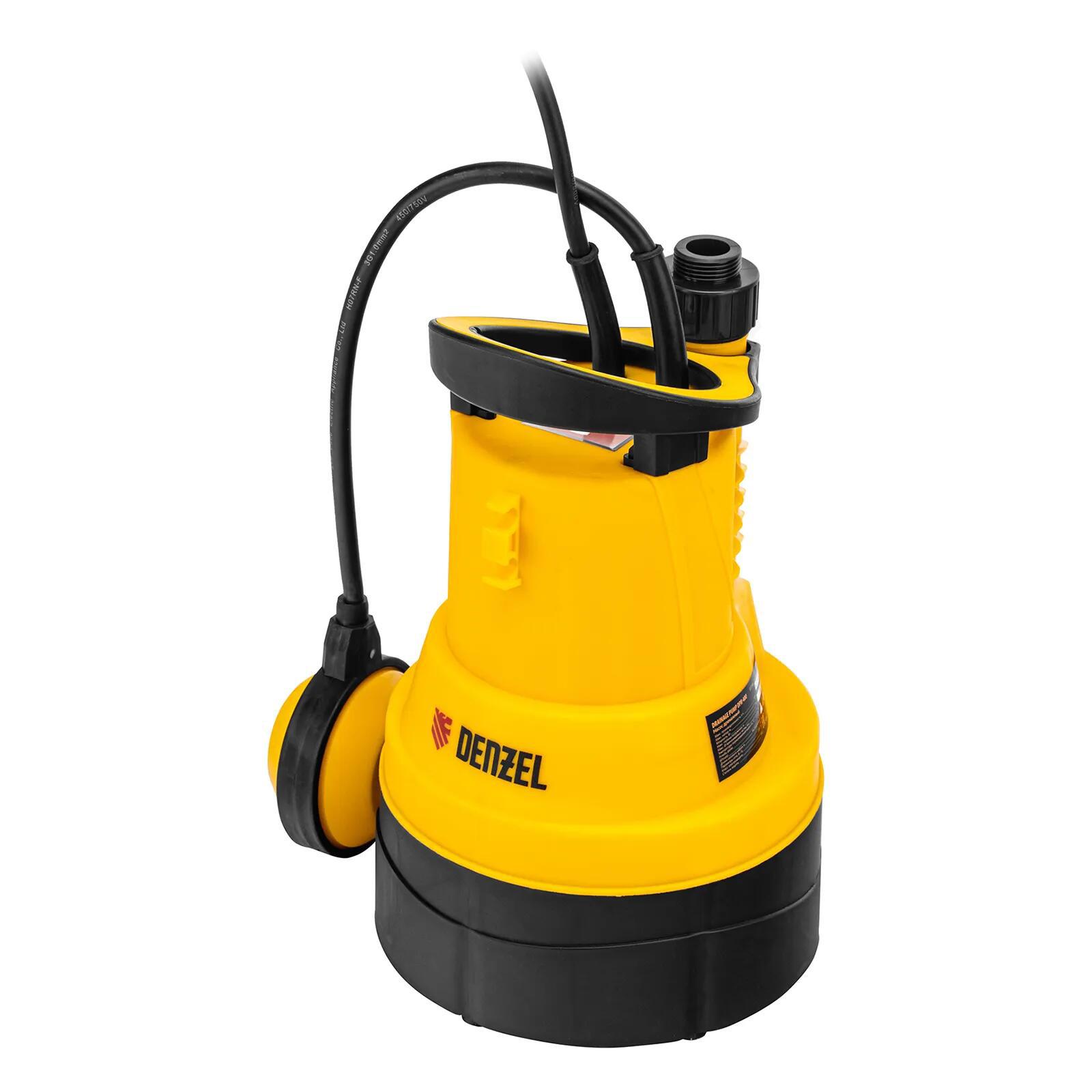 Изображение товара Дренажный насос для чистой воды DPB400 400 Вт подъем 11 м 5500 л/ч Denzel