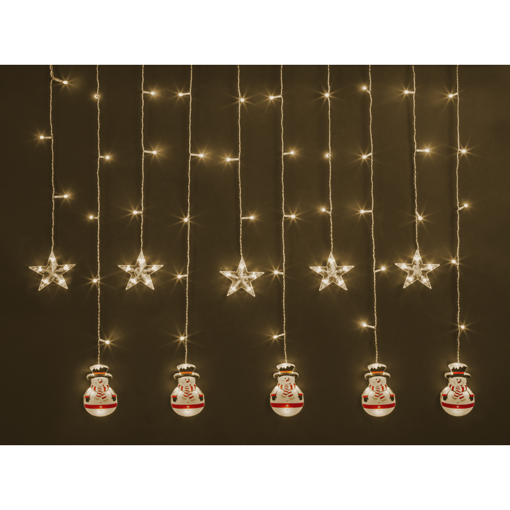 Изображение товара Электрогирлянда комнатная Navigator 95024 бахрома 150x150 м 95 ламп прозрачный 8 режимов работы