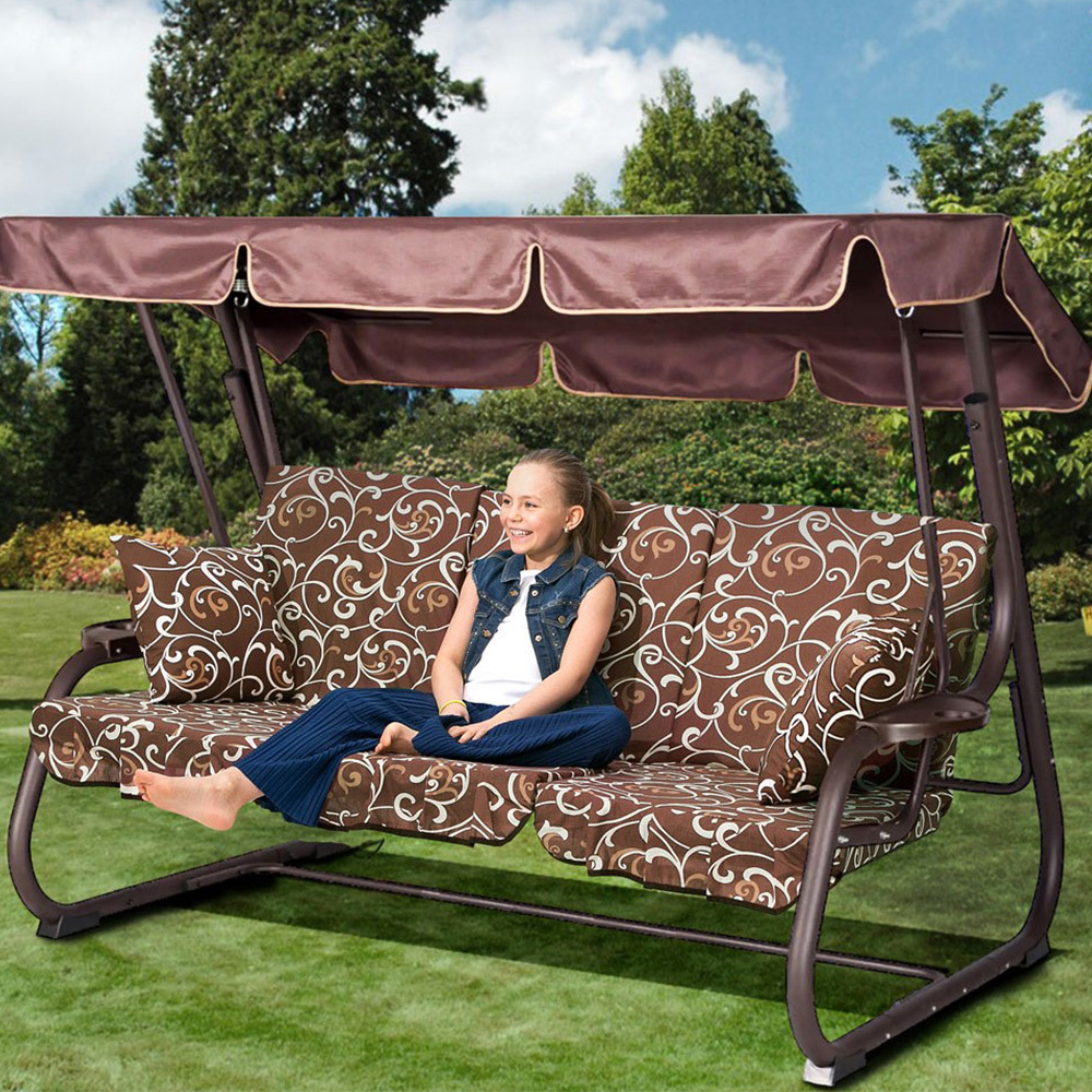 Изображение товара Матрас для садовых качелей Качели и дача Ms3_532_026 170x110 см коричневый