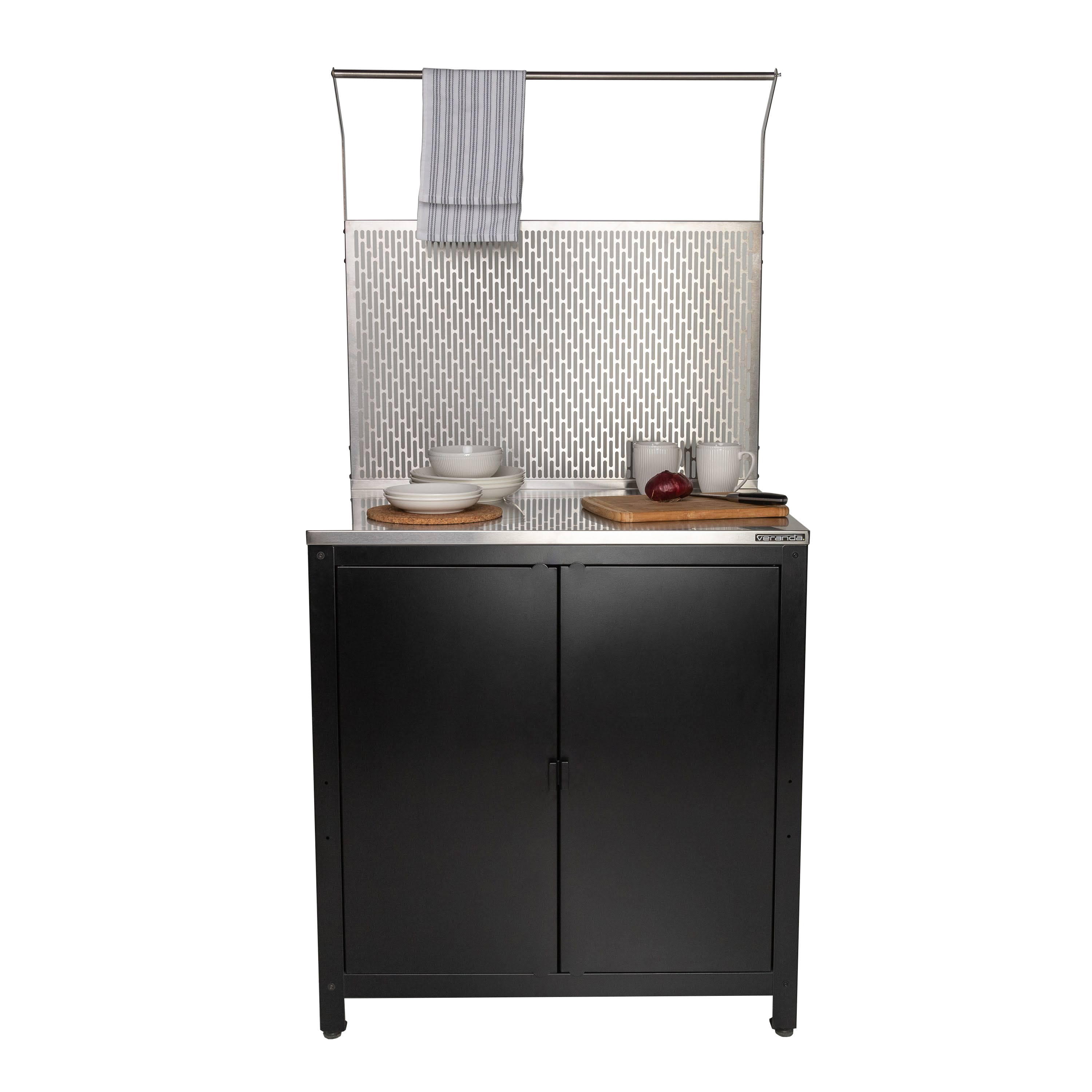 Изображение товара Комплект Veranda Уличная кухня Мини сталь 58x86x92см