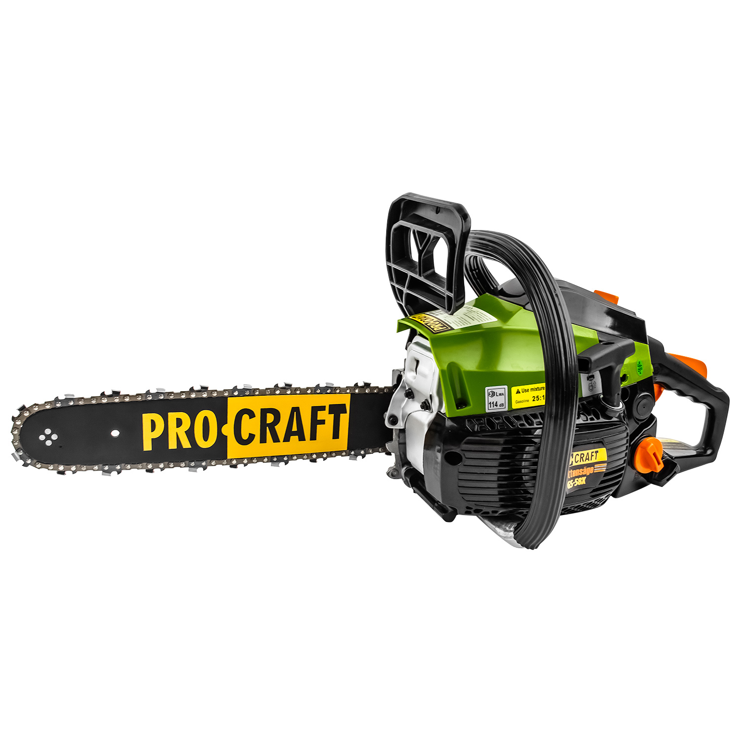 Изображение товара Бензопила Procraft Gs-58x 2/2 3.2 л.с. шина 40 см