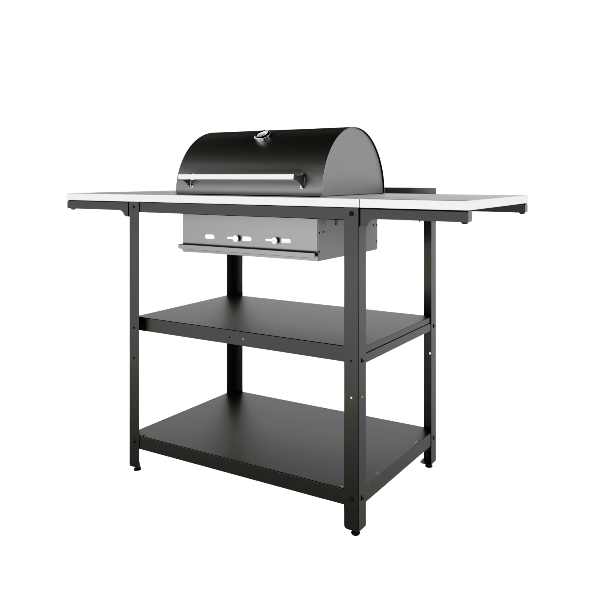 Изображение товара Уличная кухня с угольным грилем Plus Veranda сталь 58x146x114 см Изображение товара Уличная кухня с угольным грилем Plus Veranda сталь 58x146x114 см