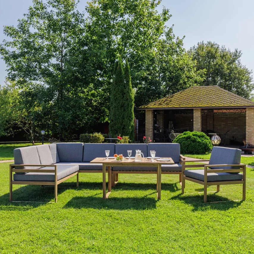 Изображение товара Набор садовой мебели Royal Family Brooklyn из акации для отдыха 3 предмета