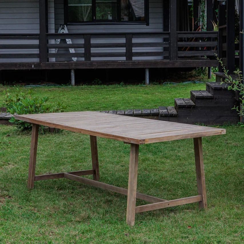 Изображение товара Садовый стол нераздвижной Royal family Michelle 220 см из акации