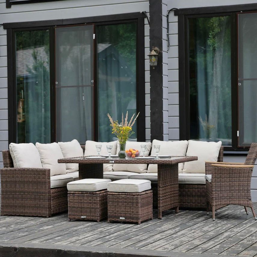 Изображение товара Набор обеденной мебели Royal Family Zorro Wood 5 предметов