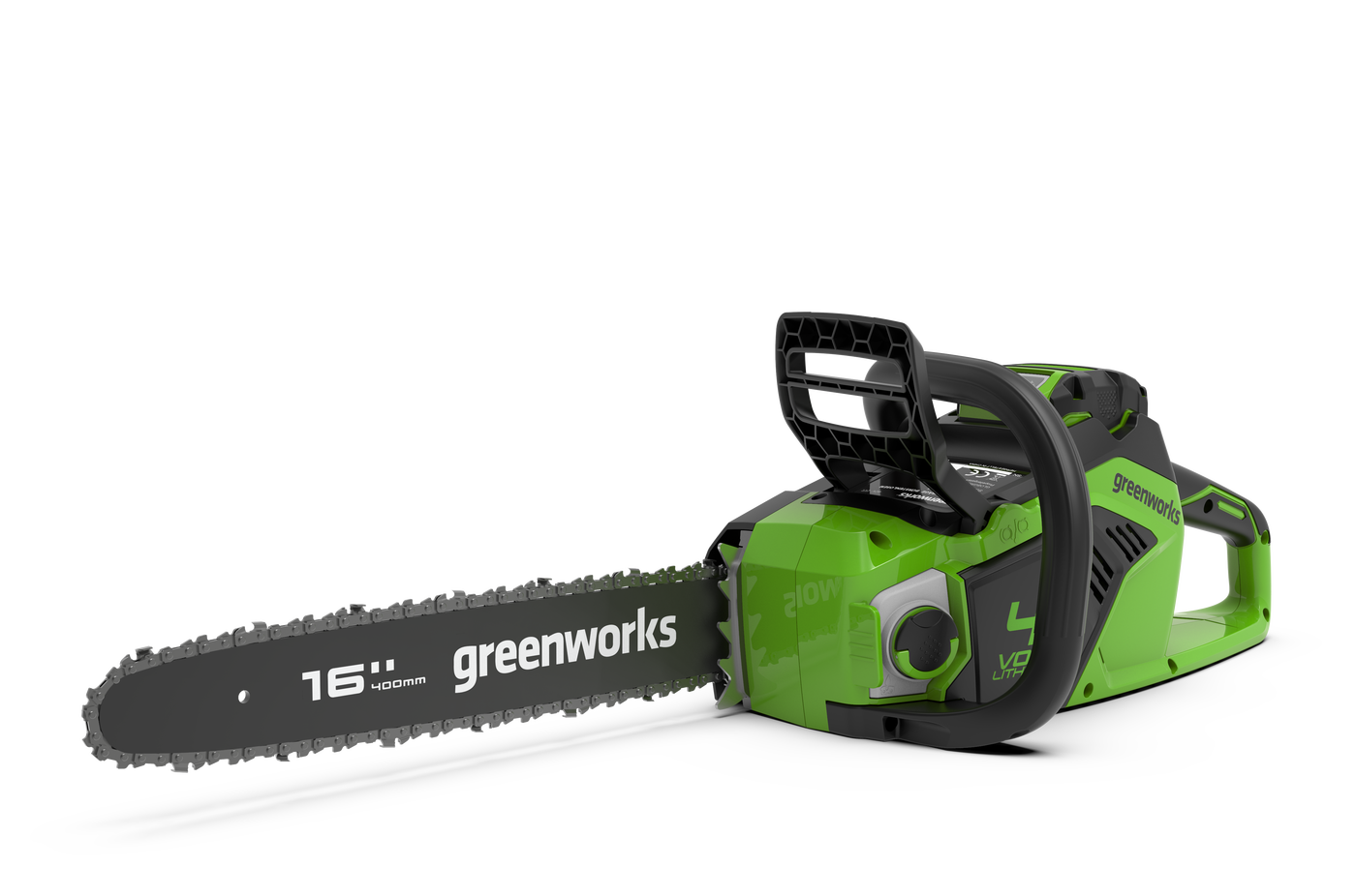 Изображение товара Бесщёточная аккумуляторная цепная пила Greenworks GD40CS18K4 40 см