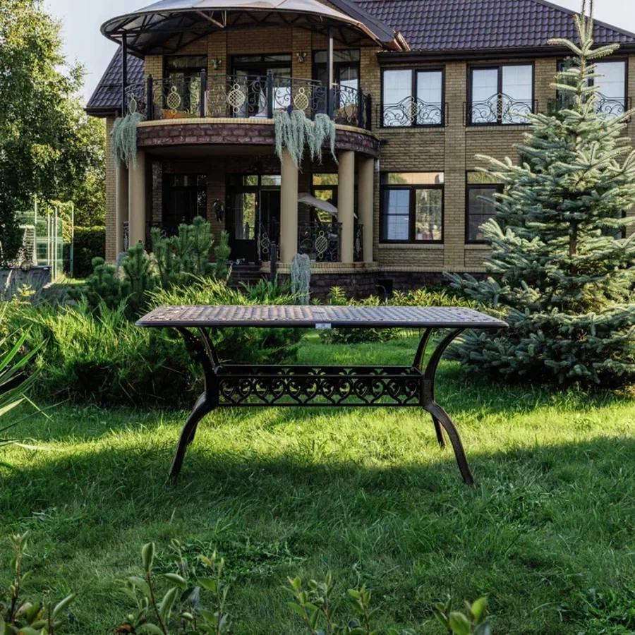 Изображение товара Обеденный стол Royal Family Wilhelm 150 см нераздвижной черный